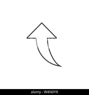 Pfeil. Vector Illustration flach Stock Vektor