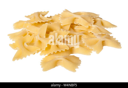 Bow Tie Pasta Stapel Stockfoto