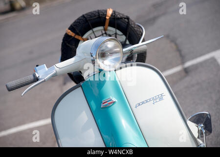 Italien, Lombardei, Innocenti Lambretta 150 LI Scooter vom 1960 Stockfoto