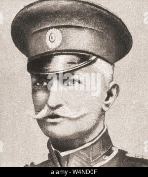 Aleksei Alexejewitsch Brusilov, 1853 - 1926. Der russische General. Aus dem Festzug des Jahrhunderts, veröffentlicht 1934. Stockfoto