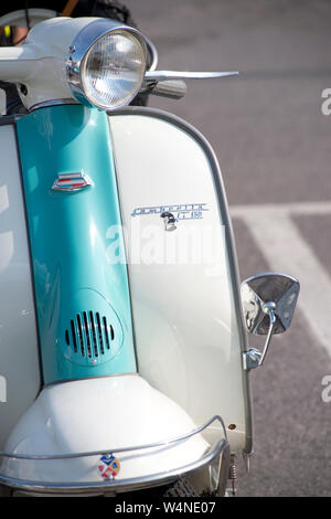 Italien, Lombardei, Innocenti Lambretta 150 LI Scooter vom 1960 Stockfoto