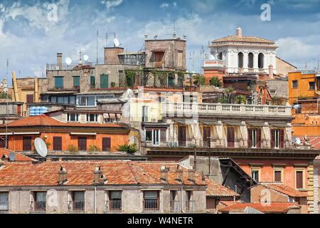 Rom, Italien. Skyline mit alten schönen Architektur. Stockfoto