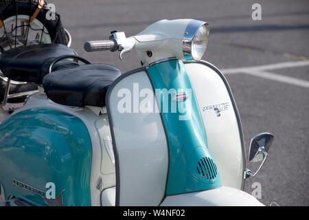 Italien, Lombardei, Innocenti Lambretta 150 LI Scooter vom 1960 Stockfoto