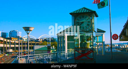 Seattle, Washington, USA (mai 10, 2019) Downtown Seattle, Seattle, sehr berühmten Lehrer Stockfoto