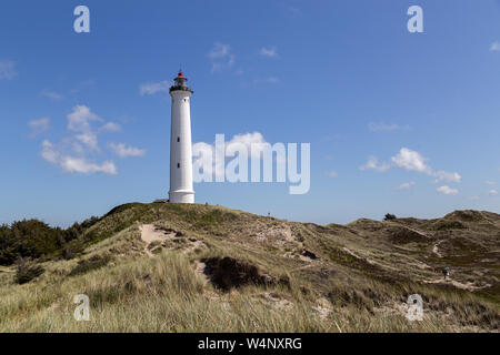 Lyngvig Leuchtturm in Dänemark Stockfoto