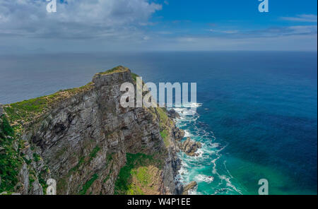 Cape Point, Cape Town, Südafrika - 4. November 2017: Landschaft Blick auf Cape Point, auf der Kap Halbinsel der Cape Point Stockfoto