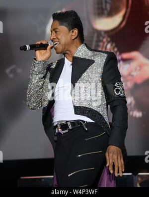 Die Jacksons - Jackson 5 - Gemeinsame Menschen Festival Stockfoto