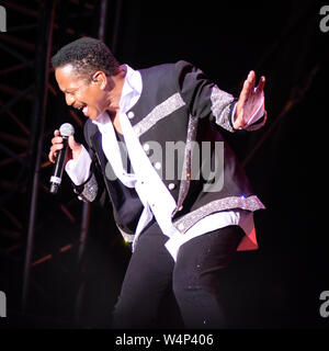 Die Jacksons - Jackson 5 - Gemeinsame Menschen Festival Stockfoto
