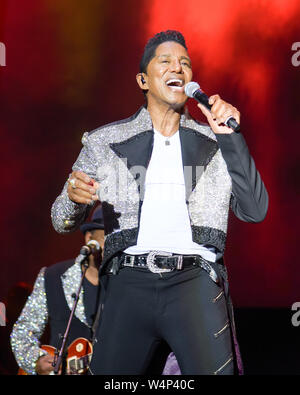 Die Jacksons - Jackson 5 - Gemeinsame Menschen Festival Stockfoto