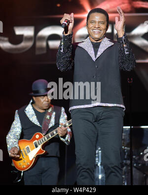 Die Jacksons - Jackson 5 - Gemeinsame Menschen Festival Stockfoto