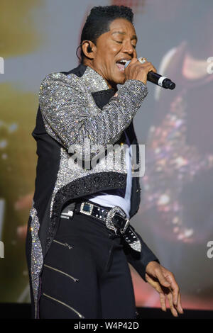 Die Jacksons - Jackson 5 - Gemeinsame Menschen Festival Stockfoto