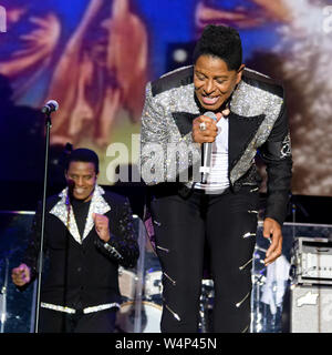 Die Jacksons - Jackson 5 - Gemeinsame Menschen Festival Stockfoto