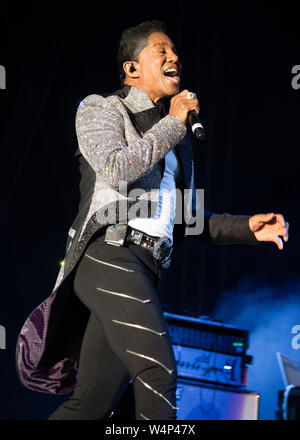 Die Jacksons - Jackson 5 - Gemeinsame Menschen Festival Stockfoto