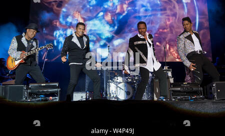 Die Jacksons - Jackson 5 - Gemeinsame Menschen Festival Stockfoto