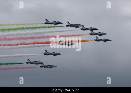 Frecce Tricolori RIAT RAF Fairford 2019 Stockfoto