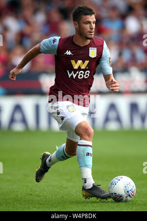 Aston Villa Björn Engels während der Vorsaison Freundschaftsspiel am Ufer des Stadion, Walsall. Stockfoto