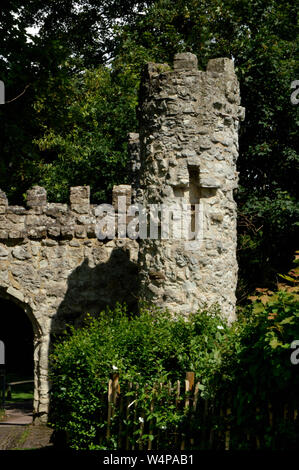 Reigate gemeinsame und der Altstadt. Stockfoto