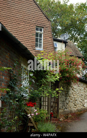 Reigate gemeinsame und der Altstadt. Stockfoto