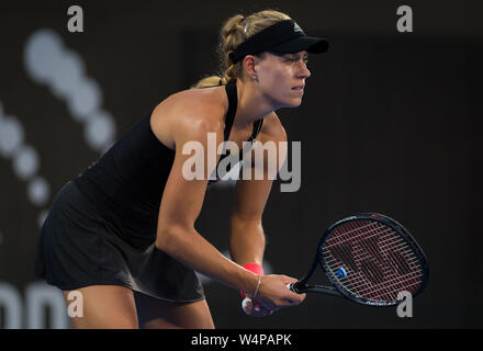 Angelique Kerber in Deutschland in Aktion in der zweiten Runde der 2019 Sydney internationalen WTA Premier Tennis Turnier Stockfoto