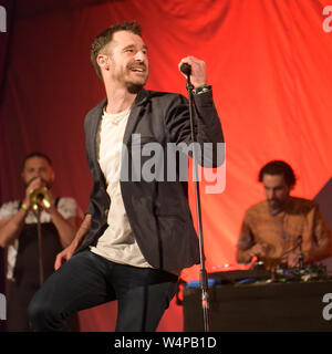 Die Cat Empire - Live - Larmer Tree Festival 2019 Stockfoto