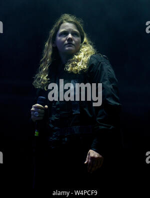 Kate Tempest-Larmer Tree Festival Stockfoto