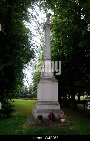 Martyrs Memorial, Bury St. Edmunds, Suffolk. Diese wurde errichtet mit öffentlichen Abonnements, zu 17 evangelischen Märtyrer, die für Ihre getötet wurden, erinnern Sie sich Stockfoto