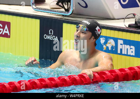 Gwangju, Südkorea. 24. Juli, 2019. Daiya Seto (JPN) Schwimmen: 18 FINA Wm Gwangju 2019 Männer 200 m Schmetterling Finale bei Nambu Internationale Aquatics Center in Gwangju, Südkorea. Credit: YUTAKA/LBA SPORT/Alamy leben Nachrichten Stockfoto