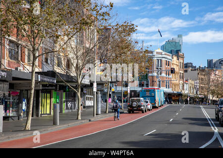 Viktorianische Architektur auf der Oxford Street in Paddington, Sydney, Australien Stockfoto