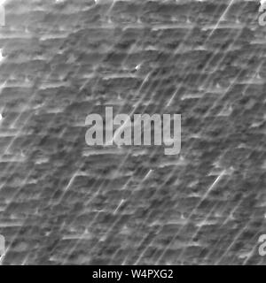 Dunkelgrau Hand gezeichnet Aquarell fest verschwommen Wolke Muster mit diagonale, feine weiße Linien Stockfoto