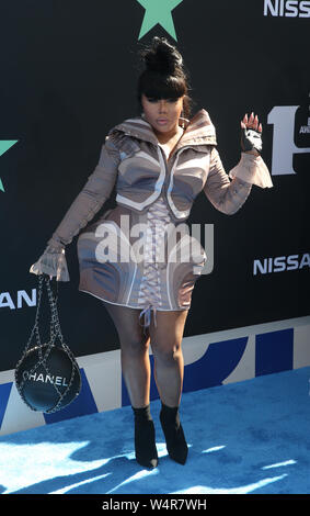 BET Awards 2019 Mit: Lil' Kim Wo: Los Angeles, Kalifornien, Vereinigte Staaten, wenn: 24 Jun 2019 Credit: FayesVision/WENN.com Stockfoto