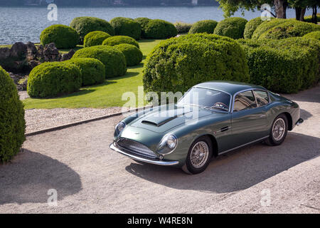 Aston Martin DB4 GT Zagato Villa Ebra Concous 2016 Stockfoto