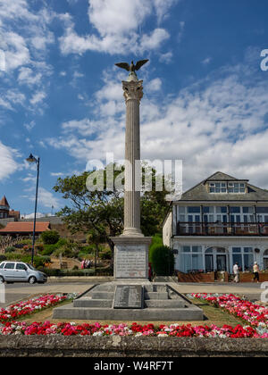 FELIXSTOWE, ESSEX, Großbritannien - 18. JULI 2018: Das Kriegsdenkmal der Stadt Stockfoto