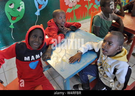 Dschibuti, Ali Sabieh, Schule für behinderte Kinder in der katholischen Mission Stockfoto