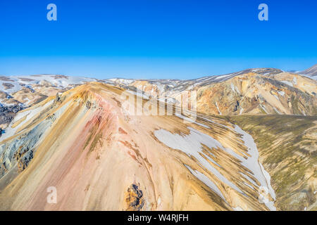 Landmannalaugar Bereich Fjallabak Nature Reserve im Hochland von Island Stockfoto