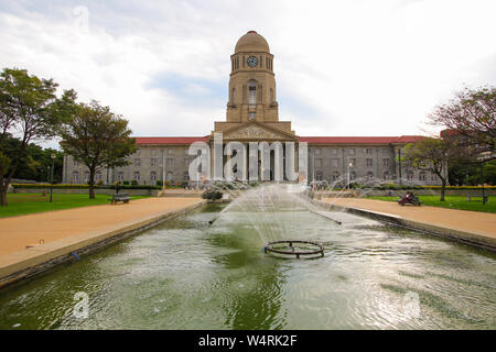 Tshwane City Hall am Pretorius Square, Pretoria, Südafrika Stockfoto