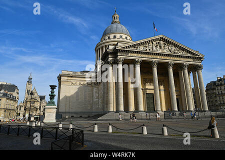 Pantheon, Quartier Latin, Paris, Frankreich Stockfoto