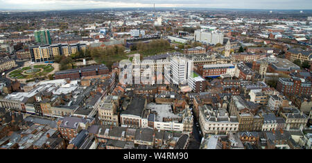 Luftaufnahme von Hull, Yorkshire Stockfoto