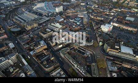 Luftaufnahme von Hull, Yorkshire Stockfoto
