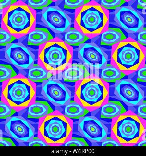 Polygon abstract Color Vector Hintergrundbild Stock Vektor
