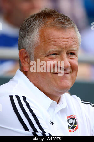 Sheffield United-Trainer Chris Wilder Stockfoto