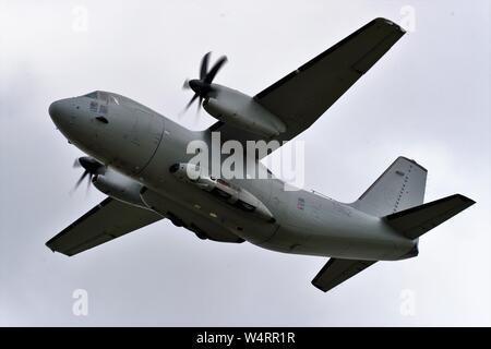 Slowakische Luftwaffe Alenia C-27J Spartan im Royal International Air Tattoo RIAT 2019 an RAF Fairford, Gloucestershire, VEREINIGTES KÖNIGREICH Stockfoto