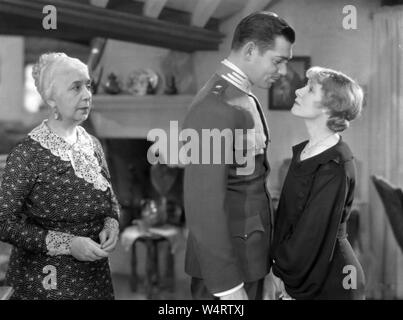 Die weiße Schwester 1933 MGM Film mit Clark Gable neben Helen Hayes Stockfoto