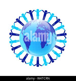 Tag des Friedens vector Hintergrund Stock Vektor