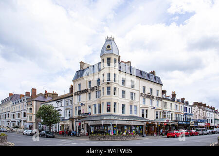 Das Alexandra Hotel in Llandudno Conwy in Wales UK Stockfoto