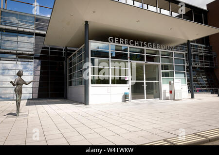 UTRECHT - 02-07-2019, Utrecht Gerichtshof, gerechtsgebouw Utrecht. Credit: Pro Schüsse/Alamy leben Nachrichten Stockfoto