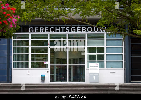 UTRECHT - 02-07-2019, Utrecht Gerichtshof, gerechtsgebouw Utrecht. Credit: Pro Schüsse/Alamy leben Nachrichten Stockfoto