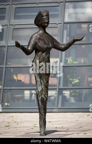 UTRECHT - 02-07-2019, Utrecht Gerichtshof, gerechtsgebouw Utrecht. Justitia. Credit: Pro Schüsse/Alamy leben Nachrichten Stockfoto