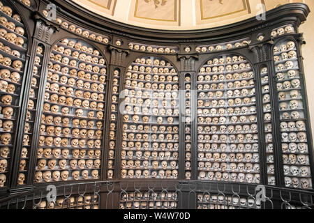 San Martino della Battaglia, Italien. Beinhaus Kapelle von St. Martin, in dem die Leichen der gefallenen Soldaten in der Schlacht von Solferino Stockfoto