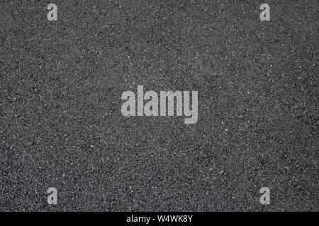 Schwarze asphalt Textur, Oberfläche grunge raue Asphalt Stockfoto