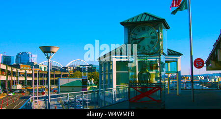 Seattle, Washington, USA (mai 10, 2019) Downtown Seattle, Seattle, sehr berühmten Lehrer Stockfoto